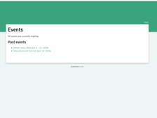Pretalx screenshot